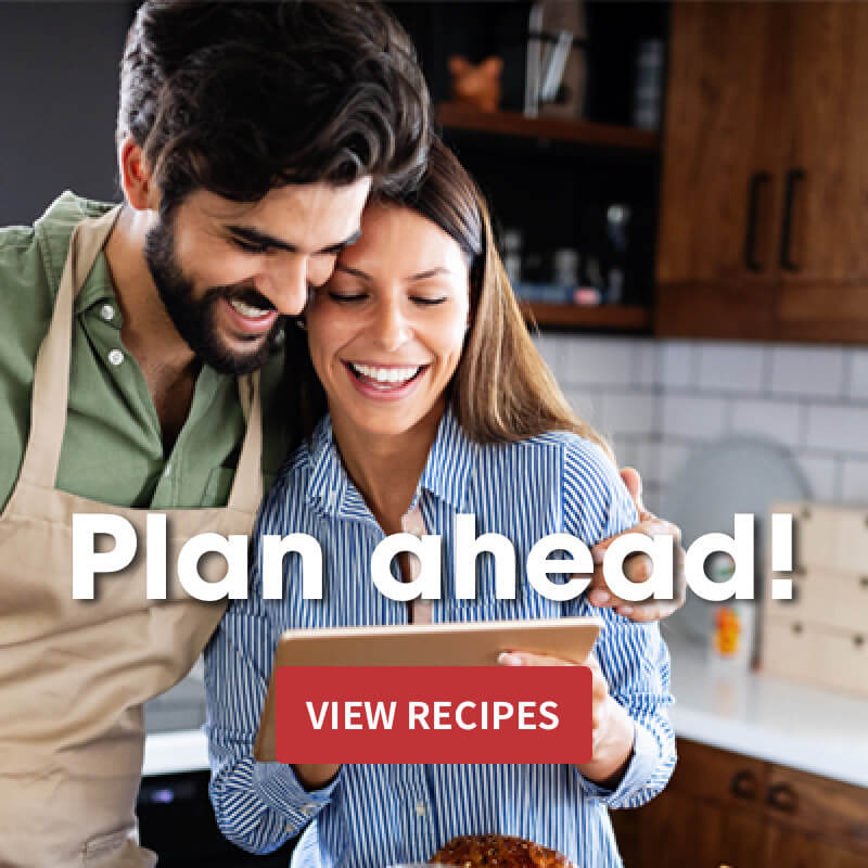 Plan your Meals and Build your list of ingredients